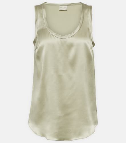 Silk-blend tank top - Brunello Cucinelli - Modalova