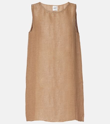 Stella sequined linen-blend minidress - Leset - Modalova