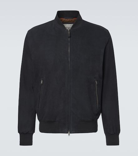 Tod's Suede bomber jacket - Tod's - Modalova