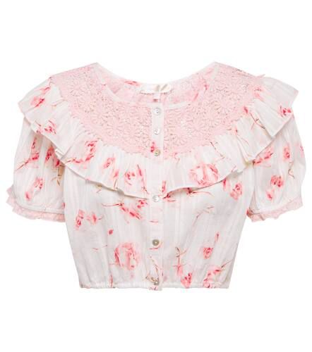 LoveShackFancy Top Elania floral - LoveShackFancy - Modalova