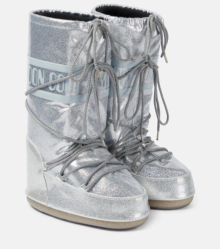 Botas de nieve Icon con glitter - Moon Boot - Modalova