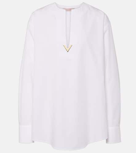 Valentino VGold cotton poplin top - Valentino - Modalova