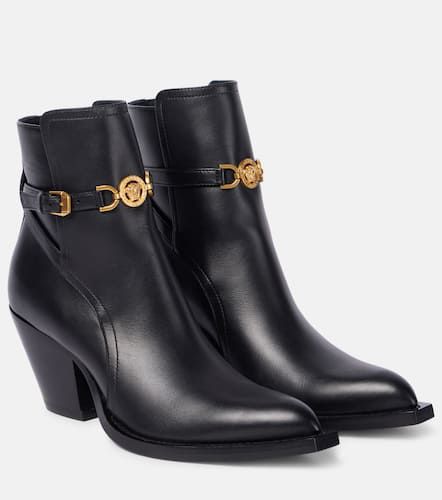 Ankle Boots Medusa '95 aus Leder - Versace - Modalova