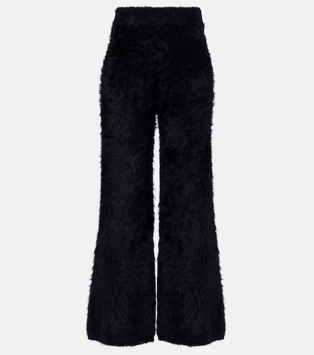 Ellery brushed cashmere flared pants - Lisa Yang - Modalova