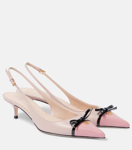 Bepointy 45 leather slingback pumps - Valentino Garavani - Modalova