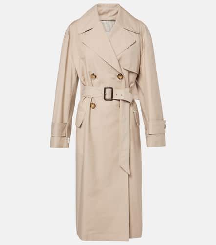 Gabardina Mtrench de sarga de mezcla de algodón - Max Mara - Modalova