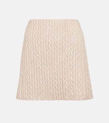 Miu Miu Matelassé miniskirt - Miu Miu - Modalova