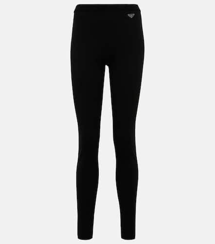 Prada High-Rise Leggings - Prada - Modalova