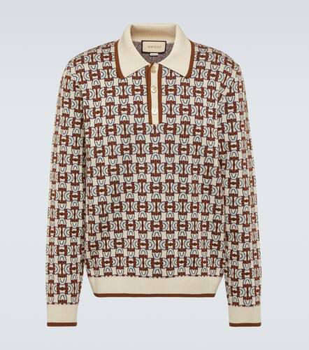Gucci Horsebit jacquard polo shirt - Gucci - Modalova