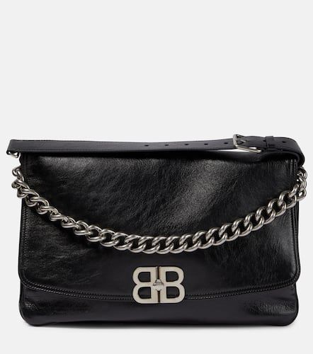 BB Soft Large leather shoulder bag - Balenciaga - Modalova