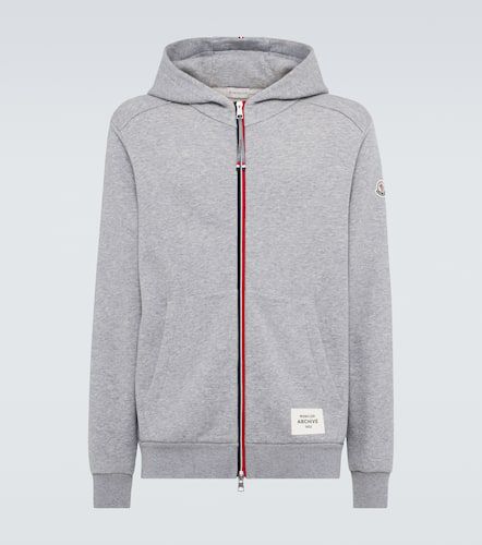 Moncler Cotton-blend zip-up sweater - Moncler - Modalova