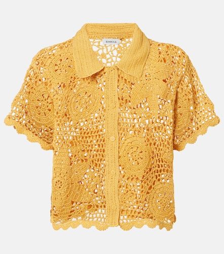 Camisa Macks de croché de algodón floral - Simkhai - Modalova