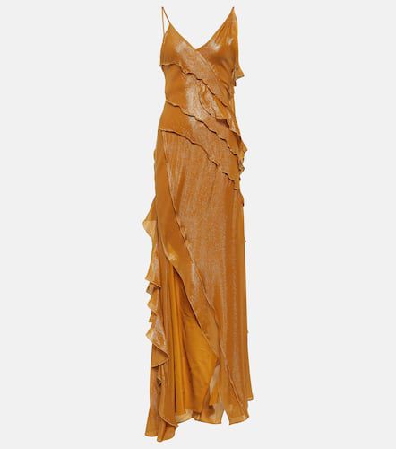 Victoria Beckham Ruffled lamé gown - Victoria Beckham - Modalova