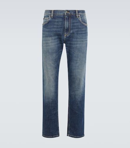 Dolce&Gabbana Jeans rectos cropped - Dolce&Gabbana - Modalova