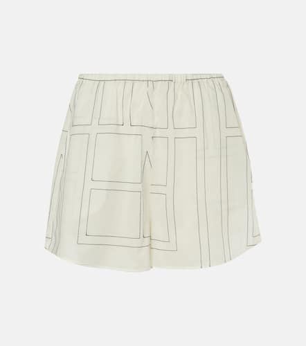 Toteme Monogram cotton-blend shorts - Toteme - Modalova