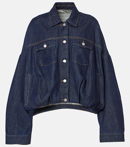 Chaqueta oversized de denim - Dries Van Noten - Modalova