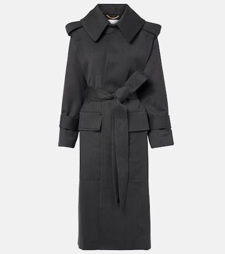 Trenchcoat aus einem Wollgemisch - Victoria Beckham - Modalova