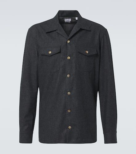 Virgin wool shirt - Brunello Cucinelli - Modalova