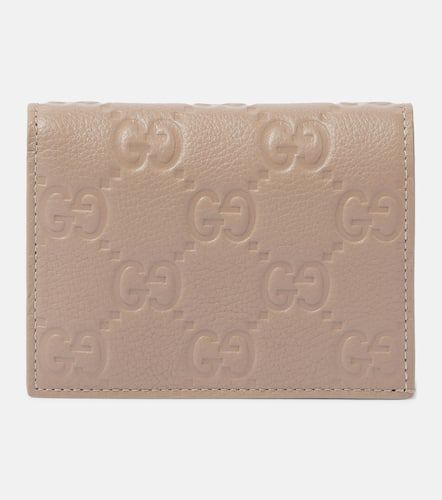 Cartera GG Mini de piel estampada - Gucci - Modalova