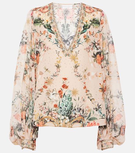 Camilla Floral silk blouse - Camilla - Modalova
