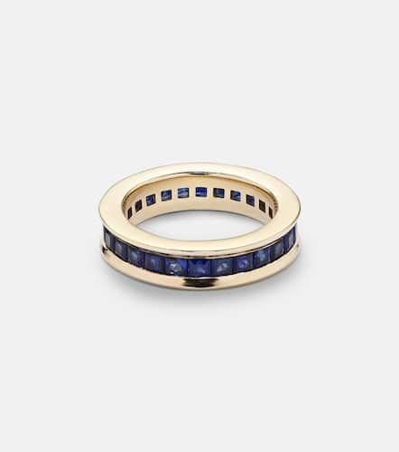 Ivy Eternity 18kt gold ring with sapphire - Octavia Elizabeth - Modalova