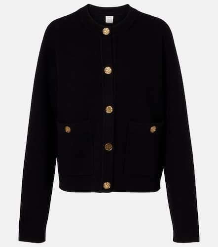 Cardigan en laine et cachemire mélangés - Toteme - Modalova