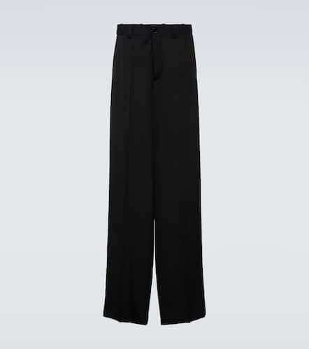 Pantalones anchos de lana - Balenciaga - Modalova