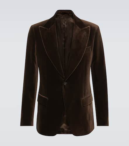 Lardini Cotton-blend velvet blazer - Lardini - Modalova