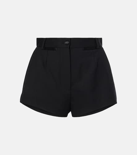 High-Rise Shorts aus Wolle und Seide - Dolce&Gabbana - Modalova