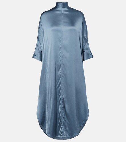 Abito midi in raso con sciarpa - Acne Studios - Modalova