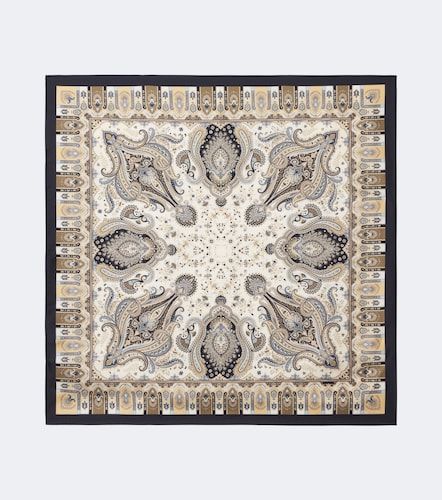 Etro Printed silk twill scarf - Etro - Modalova