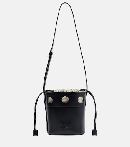 Miu Miu Borsa a secchiello in pelle - Miu Miu - Modalova