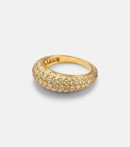 Anillo de oro de 18 ct con diamantes - Kamyen - Modalova