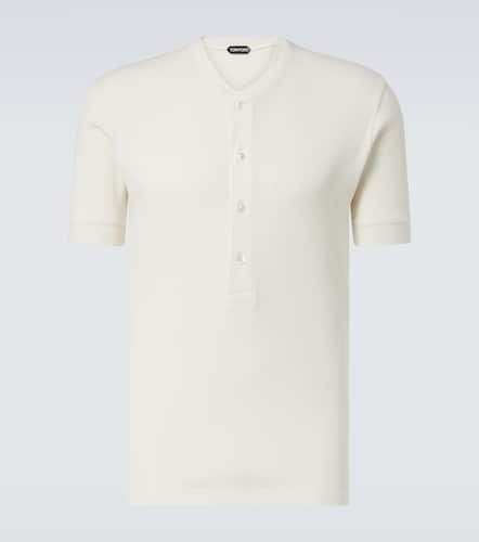 Henley-Top aus einem Baumwollgemisch - Tom Ford - Modalova