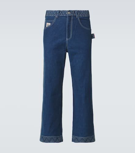 Jeans a gamba larga Knolly Brook con ricamo - Bode - Modalova