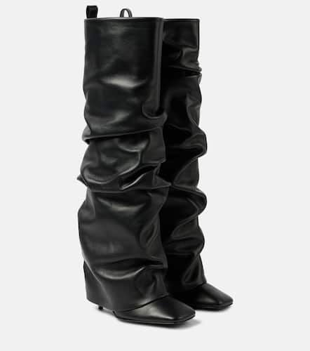 Rea leather knee-high boots - The Attico - Modalova