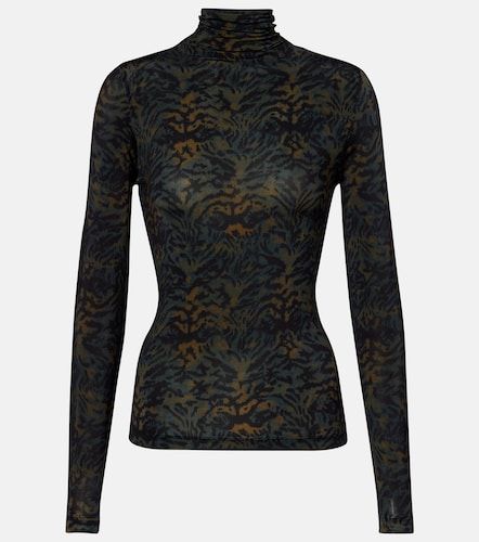 Aurelia printed jersey turtleneck top - Ulla Johnson - Modalova