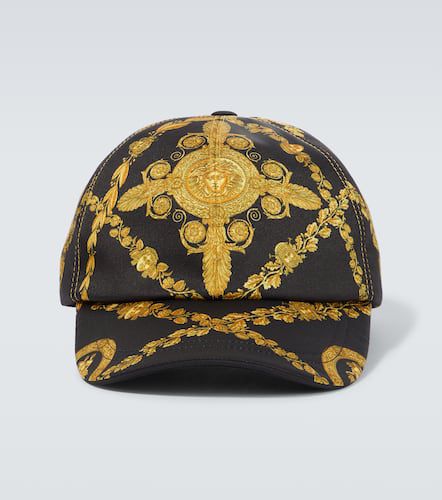 Maschera Baroque satin baseball cap - Versace - Modalova