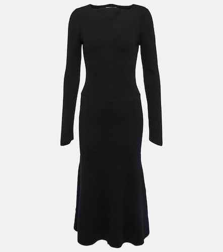 Wool-blend midi dress - Victoria Beckham - Modalova