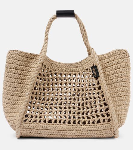 Borsa Marine Medium effetto rafia - Max Mara - Modalova