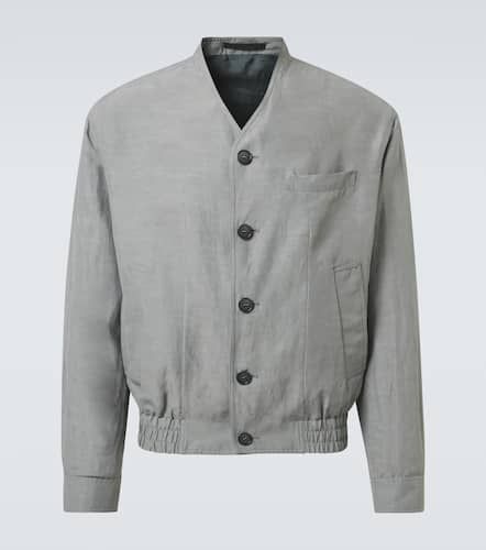 Giorgio Armani Bomber in canvas - Giorgio Armani - Modalova