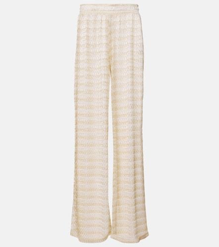 Adi lamÃ© wide-leg pants - Melissa Odabash - Modalova