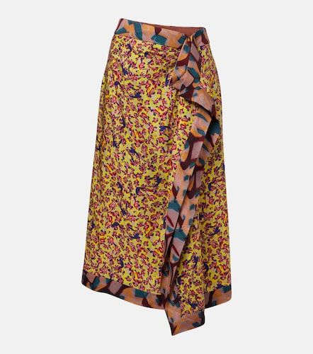 Sole printed midi skirt - Dries Van Noten - Modalova