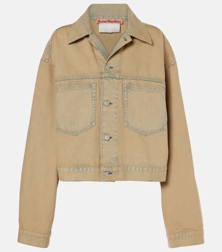 Marko cropped denim jacket - Acne Studios - Modalova