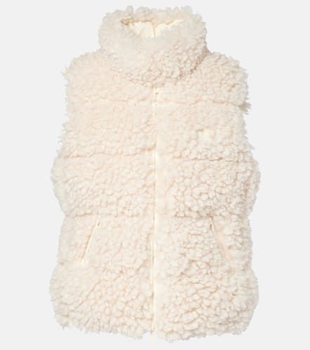 Gilet Wourl in teddy con imbottitura - Moncler - Modalova