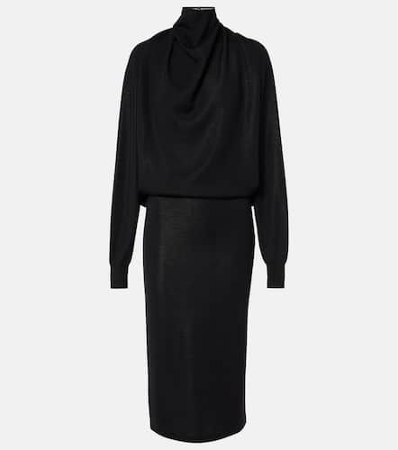 Alaïa Abito midi con cut-out - Alaia - Modalova