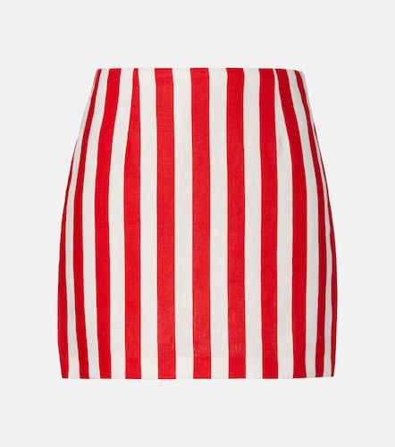 Alice stripped linen miniskirt - Posse - Modalova