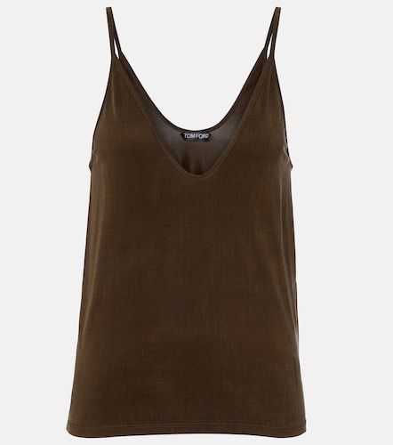 Tom Ford Top in jersey - Tom Ford - Modalova