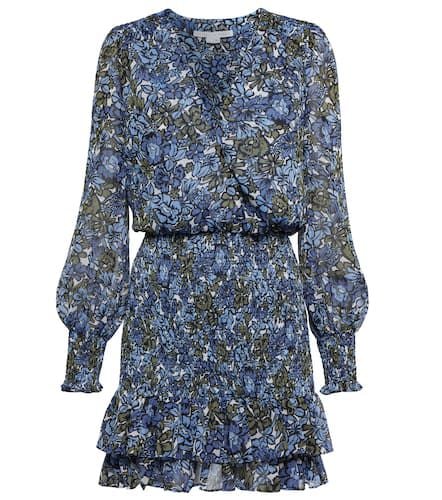 Saera floral shirred minidress - Veronica Beard - Modalova