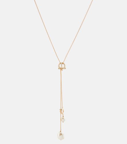 Ferragamo Embellished necklace - Ferragamo - Modalova